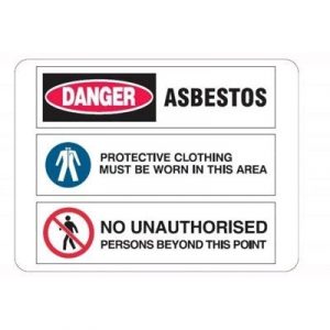 Multi Condition Asbestos Sign