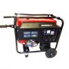 Solo G8000 7kVA petrol generator with robust frame, dual outlets, and recoil start for reliable onsite power.