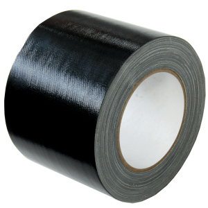 Cloth Tape 4" - 96mm - Black 30m