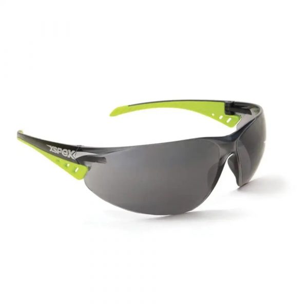 XSpex Lens Safety Glasses Smoke