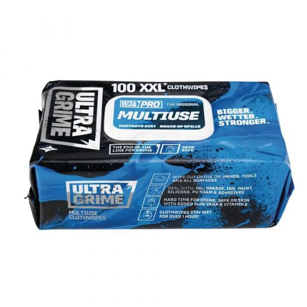 Ultra Grime Wipes Pack of 100