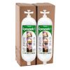 Two-pack of Tobin Sterile Saline Solution Replacement Bottles, 1 litre each, packaged for easy storage and accessibility for eyewash station replenishment.